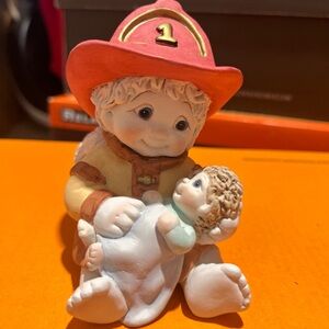 Red and White Doll with Accessories